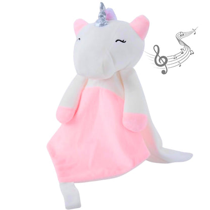 Love By Emi White Noise, Lullaby Stuffed Animal Lovey - Gift Essentials