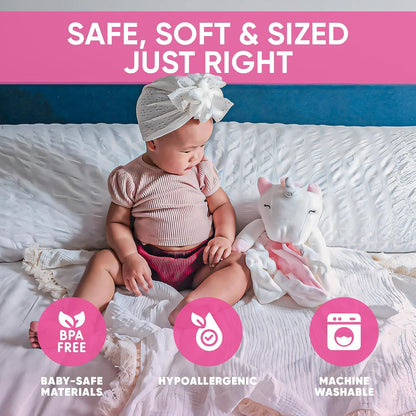 Love By Emi White Noise, Lullaby Stuffed Animal Lovey - Gift Essentials