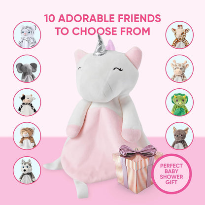 Love By Emi White Noise, Lullaby Stuffed Animal Lovey - Gift Essentials