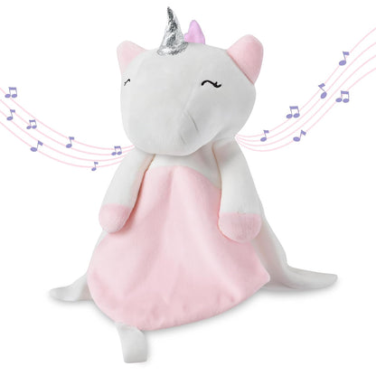 Love By Emi White Noise, Lullaby Stuffed Animal Lovey - Gift Essentials