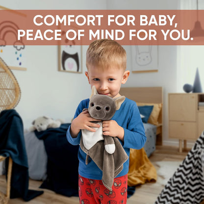 Love By Emi White Noise, Lullaby Stuffed Animal Lovey - Gift Essentials