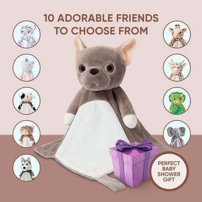 Love By Emi White Noise, Lullaby Stuffed Animal Lovey - Gift Essentials