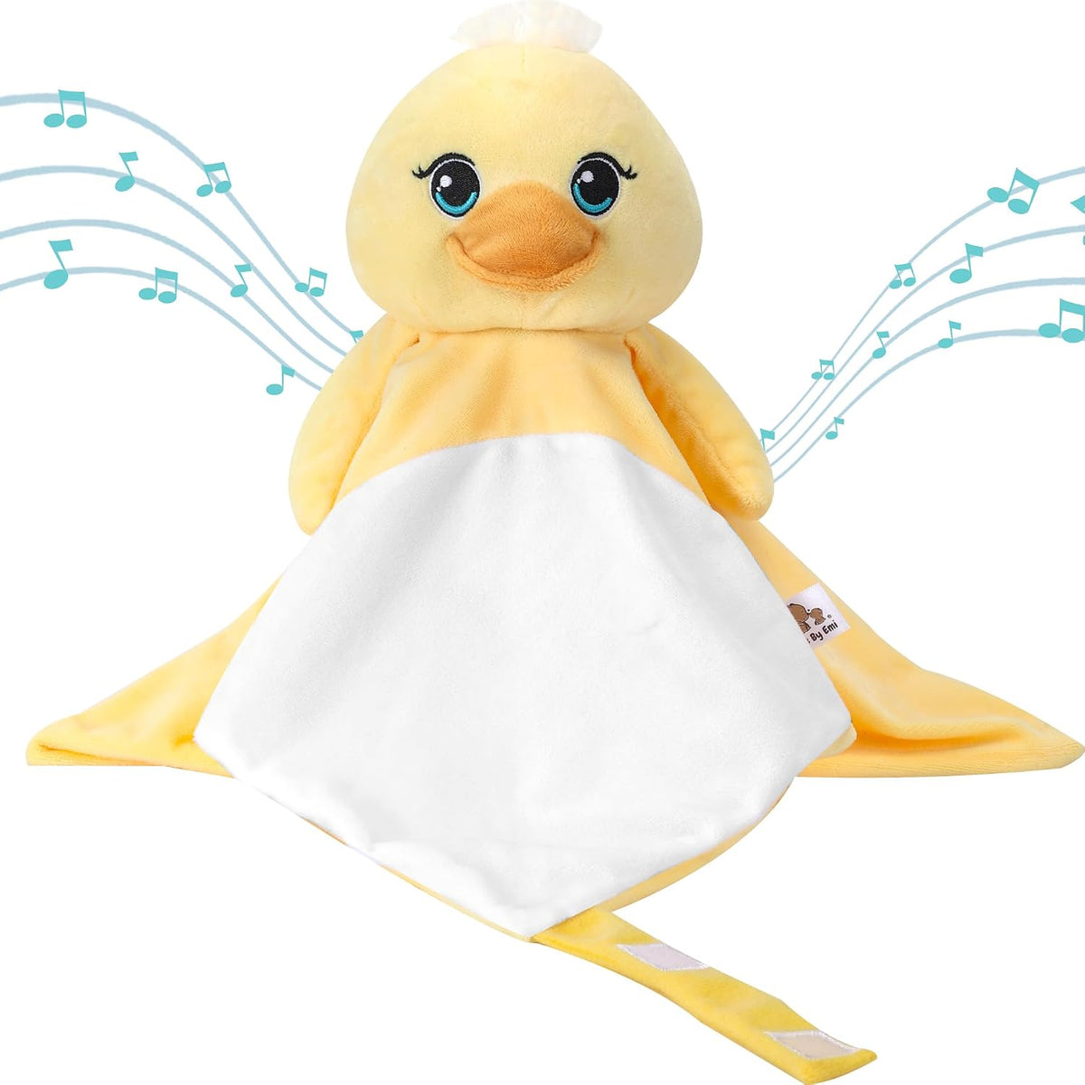 Love By Emi White Noise, Lullaby Stuffed Animal Lovey - Gift Essentials
