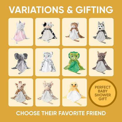 Love By Emi White Noise, Lullaby Stuffed Animal Lovey - Gift Essentials