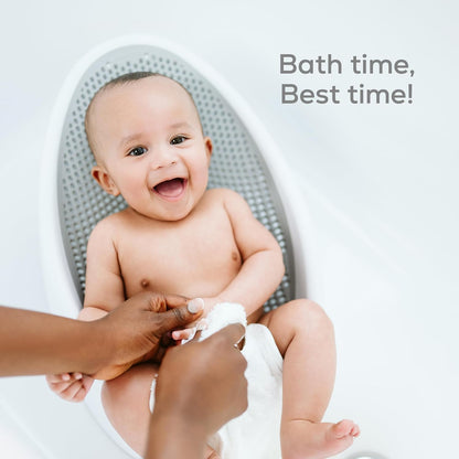 Soft-Touch Baby Bath Support & Rinser Bundle, Aqua