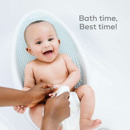 Soft-Touch Baby Bath Support & Rinser Bundle, Aqua