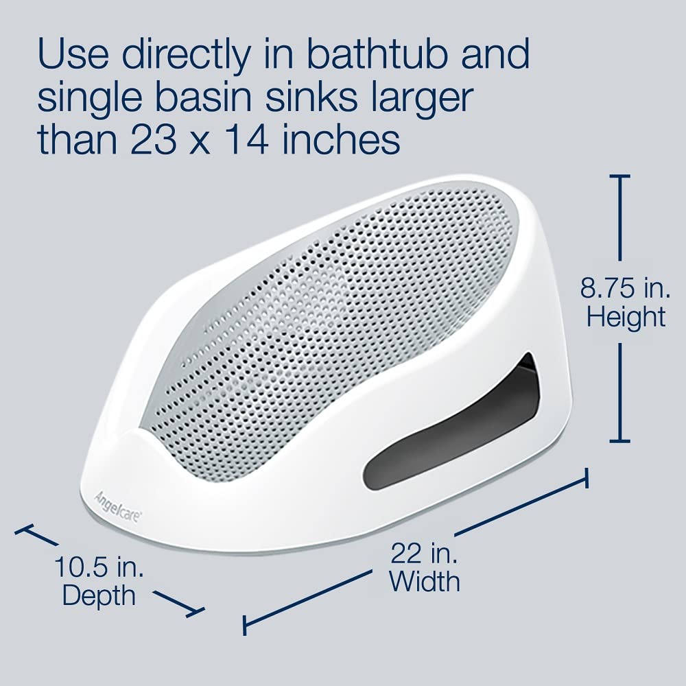 Soft-Touch Baby Bath Support & Rinser Bundle, Aqua