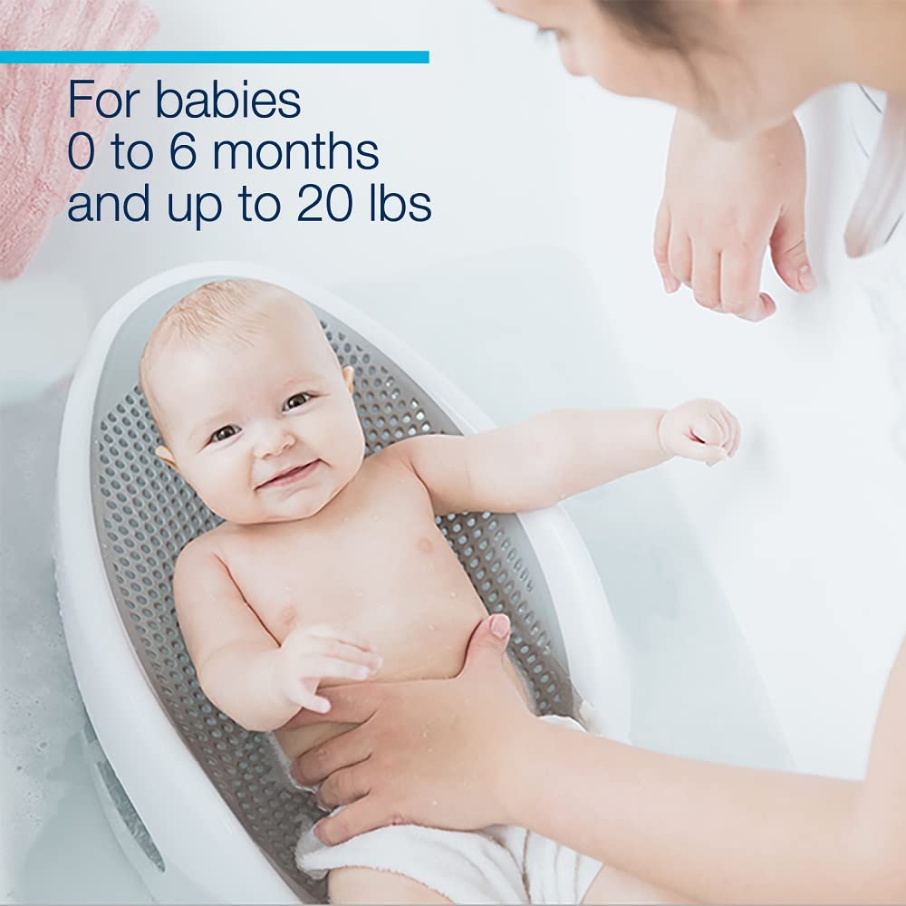 Soft-Touch Baby Bath Support & Rinser Bundle, Aqua