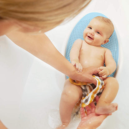 Soft-Touch Baby Bath Support & Rinser Bundle, Aqua