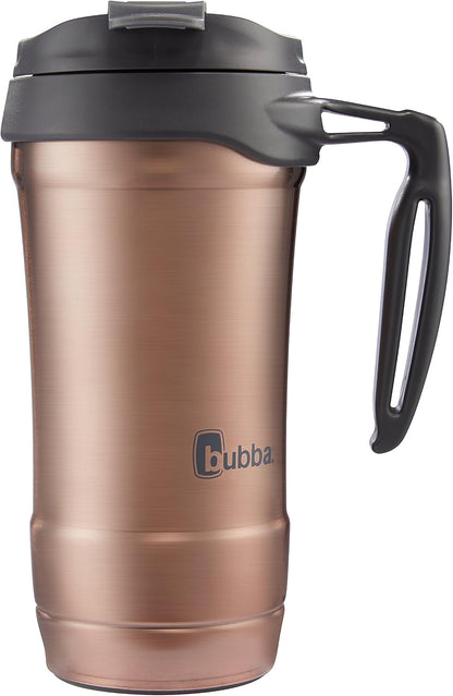 Bubba HERO Vacuum-Insulated Stainless Steel Travel Mug with Handle, 18 oz, Gunmetal