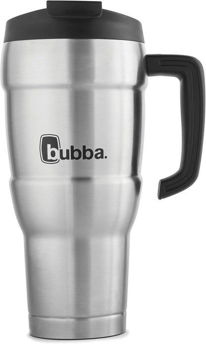 Bubba HERO Vacuum-Insulated Stainless Steel Travel Mug with Handle, 18 oz, Gunmetal