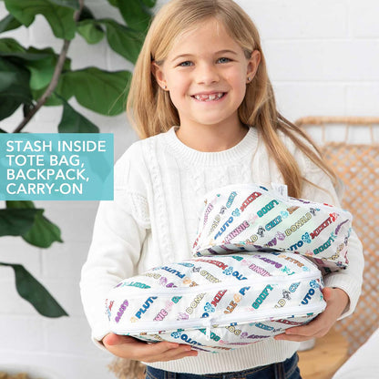 Packing Cubes for Travel Bag, Organize Luggage with Compression Bags, Essential Traveling Accessories to Pack Carry On Suitcase, Must for Clothes or Toiletries, Set of 2 Sizes, Palm Trees