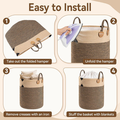 Laundry Basket for Laundry Room Organization