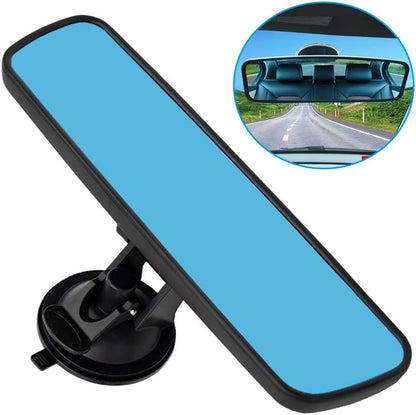 Rear View Mirror, Adjustable Car Interior Rear View Mirrors Car Seat for Universal Cars Trucks SUV-9.64 x 2.6 inch (Blue)