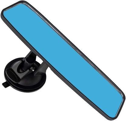 Rear View Mirror, Adjustable Car Interior Rear View Mirrors Car Seat for Universal Cars Trucks SUV-9.64 x 2.6 inch (Blue)