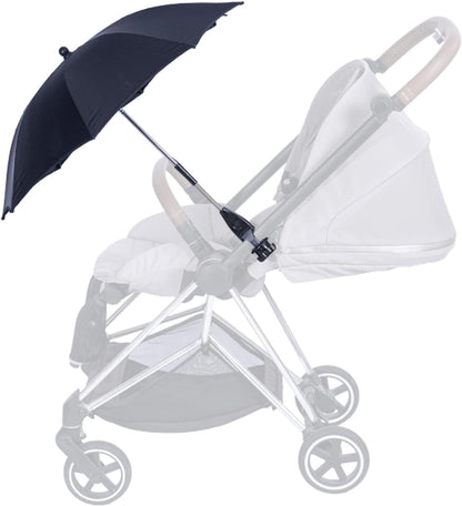 Protection little Umbrella fits for stroller Black pink 23 inch 58cm umbrella diameter