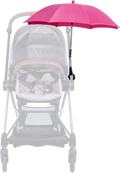 Protection little Umbrella fits for stroller Black pink 23 inch 58cm umbrella diameter