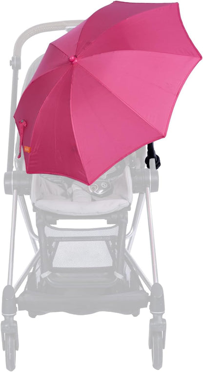 Protection little Umbrella fits for stroller Black pink 23 inch 58cm umbrella diameter