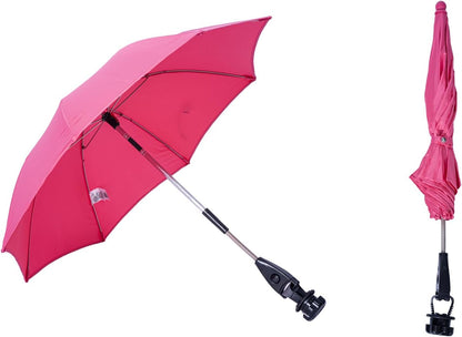 Protection little Umbrella fits for stroller Black pink 23 inch 58cm umbrella diameter