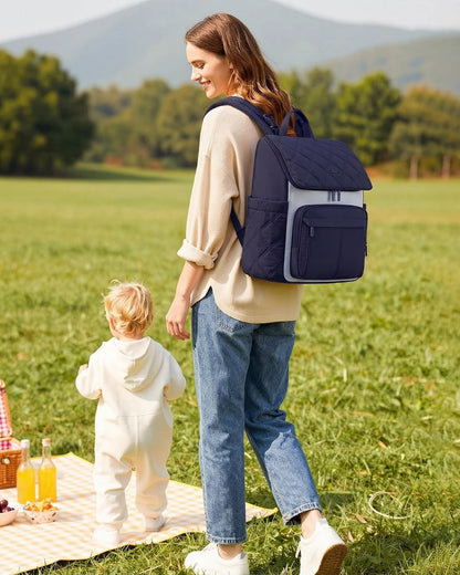 Diaper Bag Backpack With Large Capacity Cup Pocket
