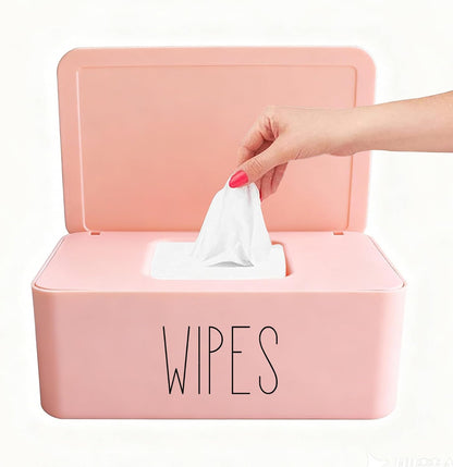 Baby Wipes Dispenser Bathroom Decor,7.28" L * 4.80" W * 2.75" H