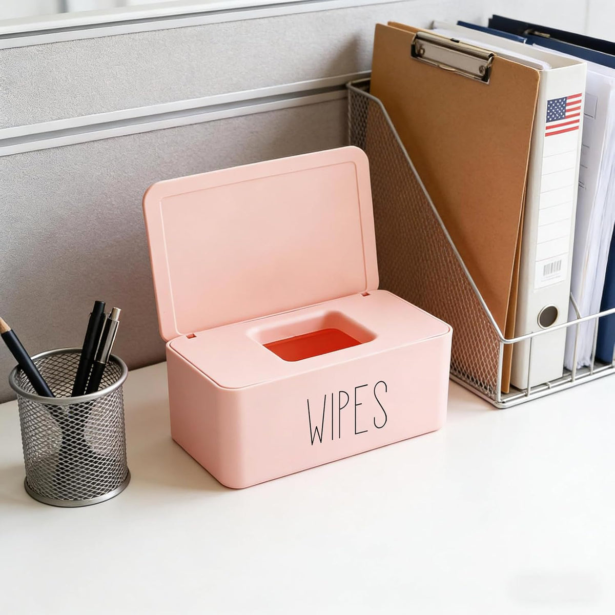 Baby Wipes Dispenser Bathroom Decor,7.28" L * 4.80" W * 2.75" H