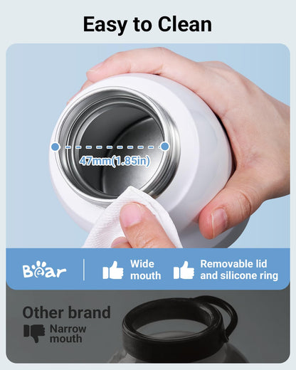 Portable Bottle Warmer for Travel, Milk Warmer for Breastmilk Formula