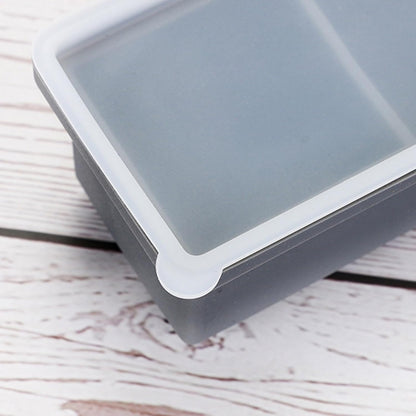 Ice Cube Trays for Freezer, Silicone Easy-Release Flexible Stackable Ice Trays for Freezer with Lid,Durable Reusable Dishwasher Safe Ice Tray for Soup Coffee Whiskey Drinks Food Cocktail