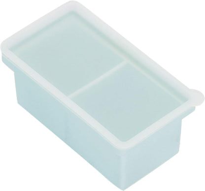 Ice Cube Trays for Freezer, Silicone Easy-Release Flexible Stackable Ice Trays for Freezer with Lid,Durable Reusable Dishwasher Safe Ice Tray for Soup Coffee Whiskey Drinks Food Cocktail