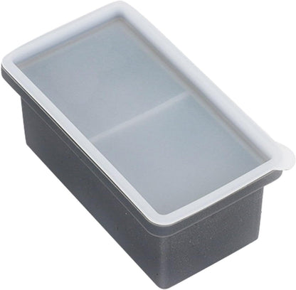 Ice Cube Trays for Freezer, Silicone Easy-Release Flexible Stackable Ice Trays for Freezer with Lid,Durable Reusable Dishwasher Safe Ice Tray for Soup Coffee Whiskey Drinks Food Cocktail