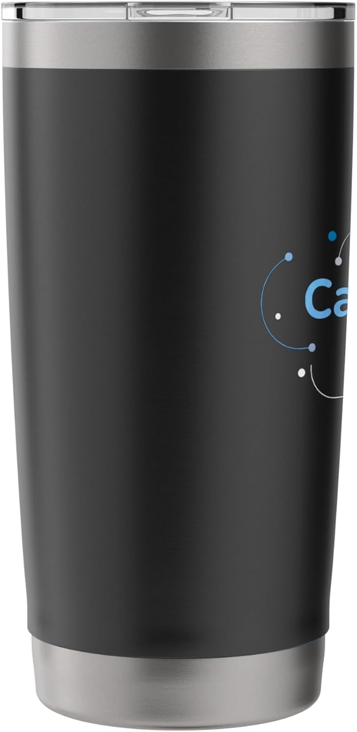 Calm Focus Mode Minimal Productivity Apparel Soft Motivation Stainless Steel Insulated Tumbler