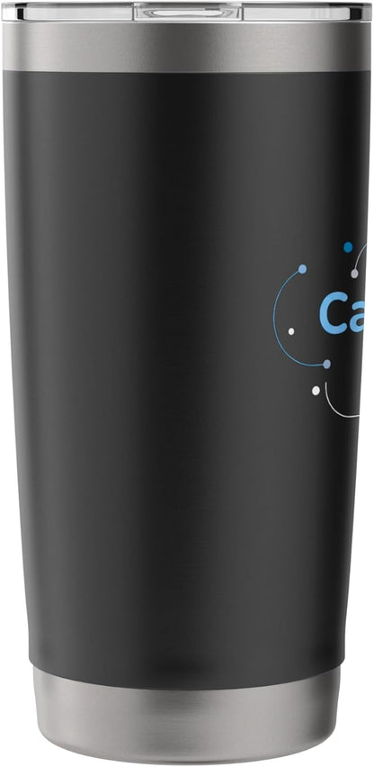 Calm Focus Mode Minimal Productivity Apparel Soft Motivation Stainless Steel Insulated Tumbler