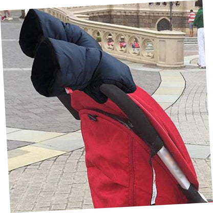 Winter Stroller Hand Muff Gloves One Pair Thick Windproof