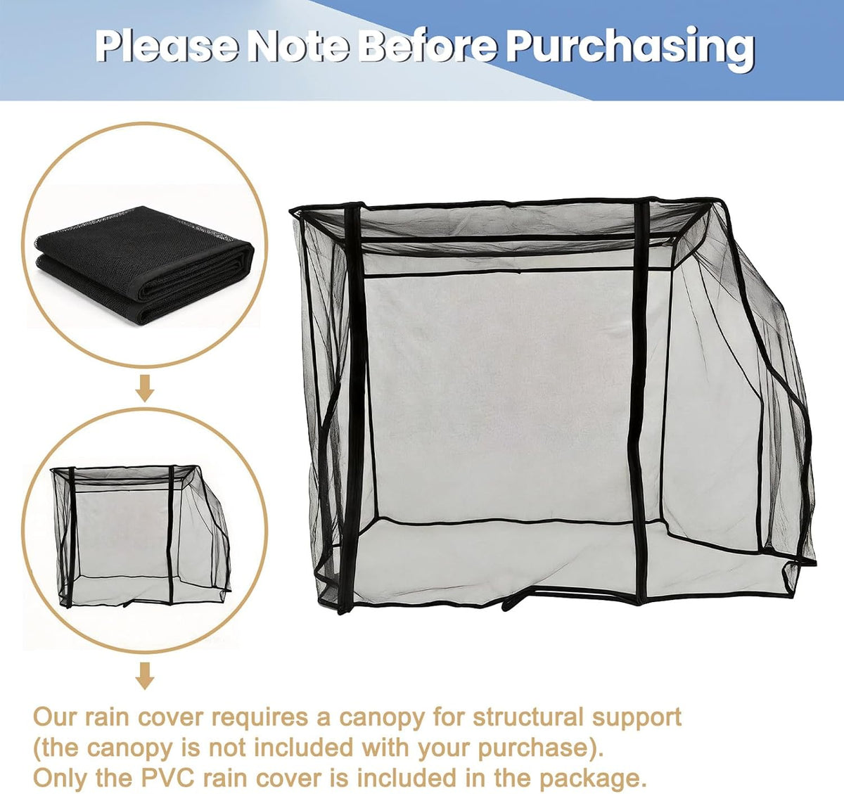 Rain Cover for Wagon Waterproof Canopy for Collapsible Folding Carts Strollers Wagon Cart Cover with Zippered Side Wagon Accessories for Camping Picnic Shopping Garden Outdoor (Transparency)