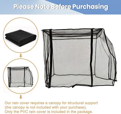Rain Cover for Wagon Waterproof Canopy for Collapsible Folding Carts Strollers Wagon Cart Cover with Zippered Side Wagon Accessories for Camping Picnic Shopping Garden Outdoor (Transparency)