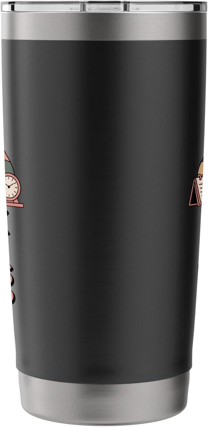 Work Soft Focus Sharp Mindful Productivity Mantra Stainless Steel Insulated Tumbler