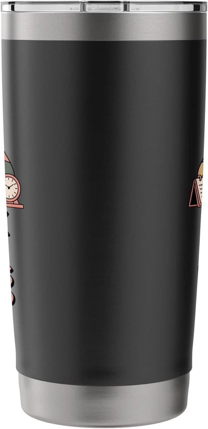 Work Soft Focus Sharp Mindful Productivity Mantra Stainless Steel Insulated Tumbler