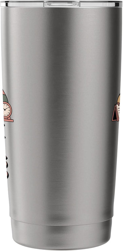 Work Soft Focus Sharp Mindful Productivity Mantra Stainless Steel Insulated Tumbler