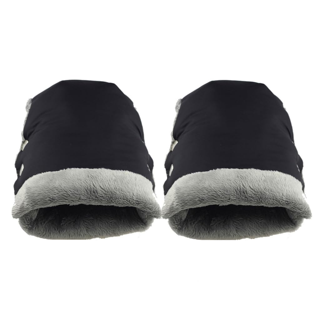 Stroller Hand Muff Mittens for Pram Universal Pushchair Hand Warmer Gloves Splashproof Handmuffs for Cold Weather (Gray)