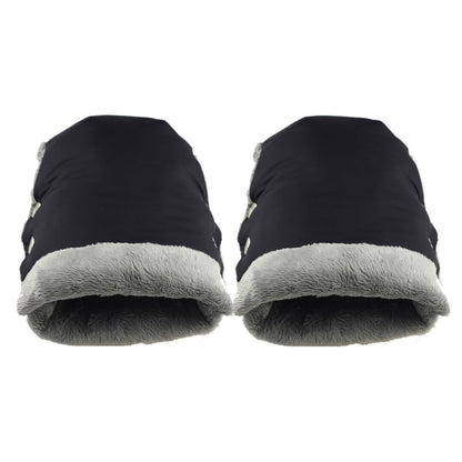 Stroller Hand Muff Mittens for Pram Universal Pushchair Hand Warmer Gloves Splashproof Handmuffs for Cold Weather (Gray)