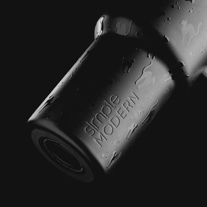 40oz Leak-Proof Ceramic Lined Tumbler with Handle | Ghosts | Trek Signature Insulated Water Bottle with Straw Lid | Cupholder Friendly Tumbler with Silicone Base | Cute Ghosts