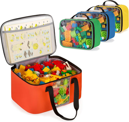 4 Pcs Toy Storage Organizer Travel Bag Case for Building Blocks