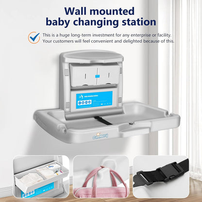 Commercial Baby Changing Station Wall Mounted