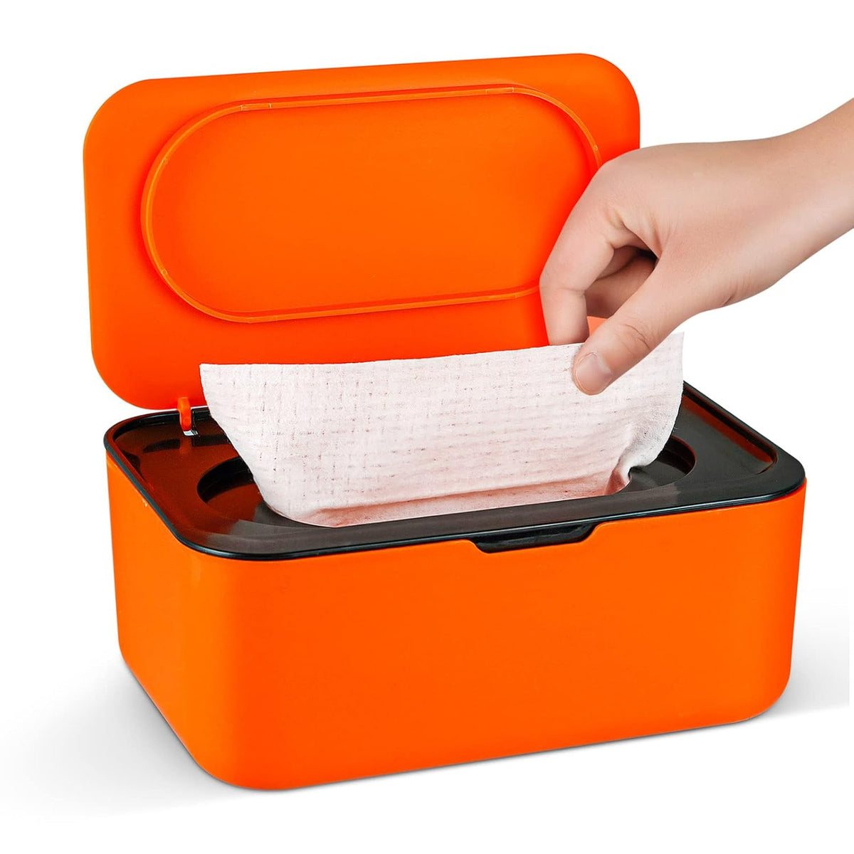 Baby Wipes Dispenser, Wipes Case Baby Wipe Holder, Gray