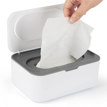 Baby Wipes Dispenser, Wipes Case Baby Wipe Holder, Gray