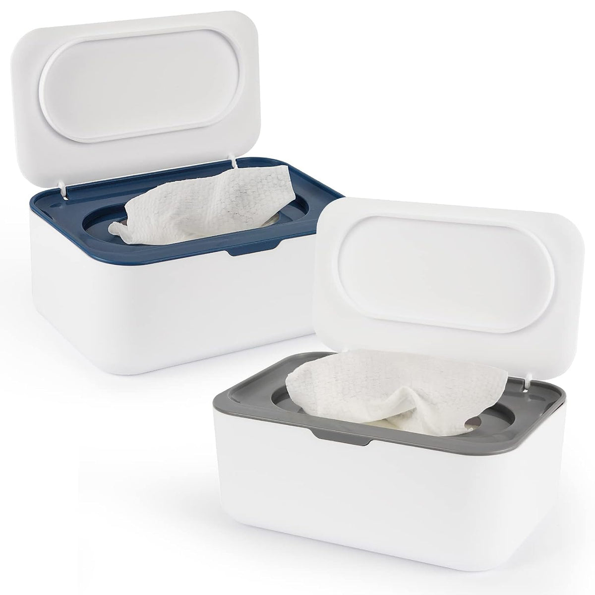 Baby Wipes Dispenser, Wipes Case Baby Wipe Holder, Gray