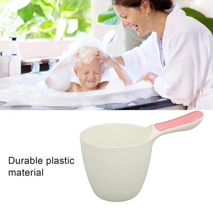 Baby Bath Rinse Cup,Baby Shower Cup,Control The Flow Kids Safe Comfortable Handle Bright Color Kids Rinser Shampoo Flusher for Bath Time Baptism Hair Bathing