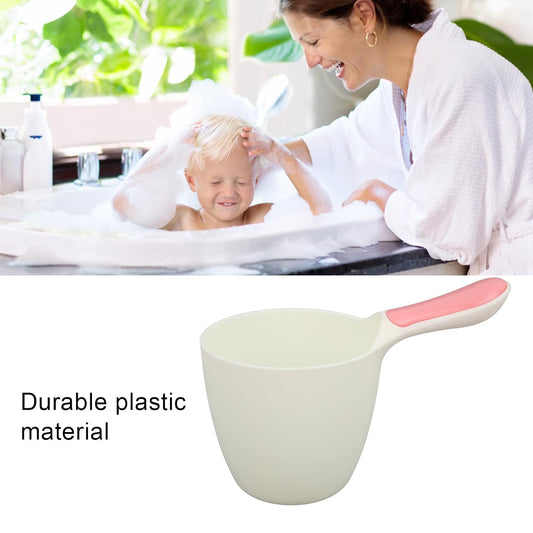 Baby Bath Rinse Cup,Baby Shower Cup,Control The Flow Kids Safe Comfortable Handle Bright Color Kids Rinser Shampoo Flusher for Bath Time Baptism Hair Bathing