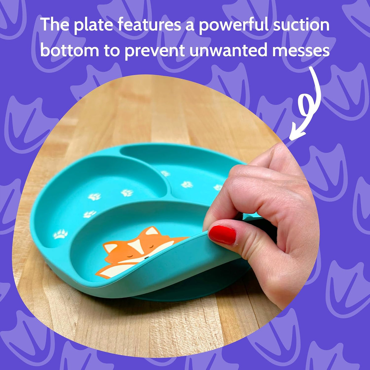 Silicone Baby Feeding Set with Cute Bib, Suction Divided Plate, Open Top Cup, and Travel Placemat, Cute Bear Design, Baby Led Weaning Supplies for Babies and Toddlers, Dishwasher Friendly