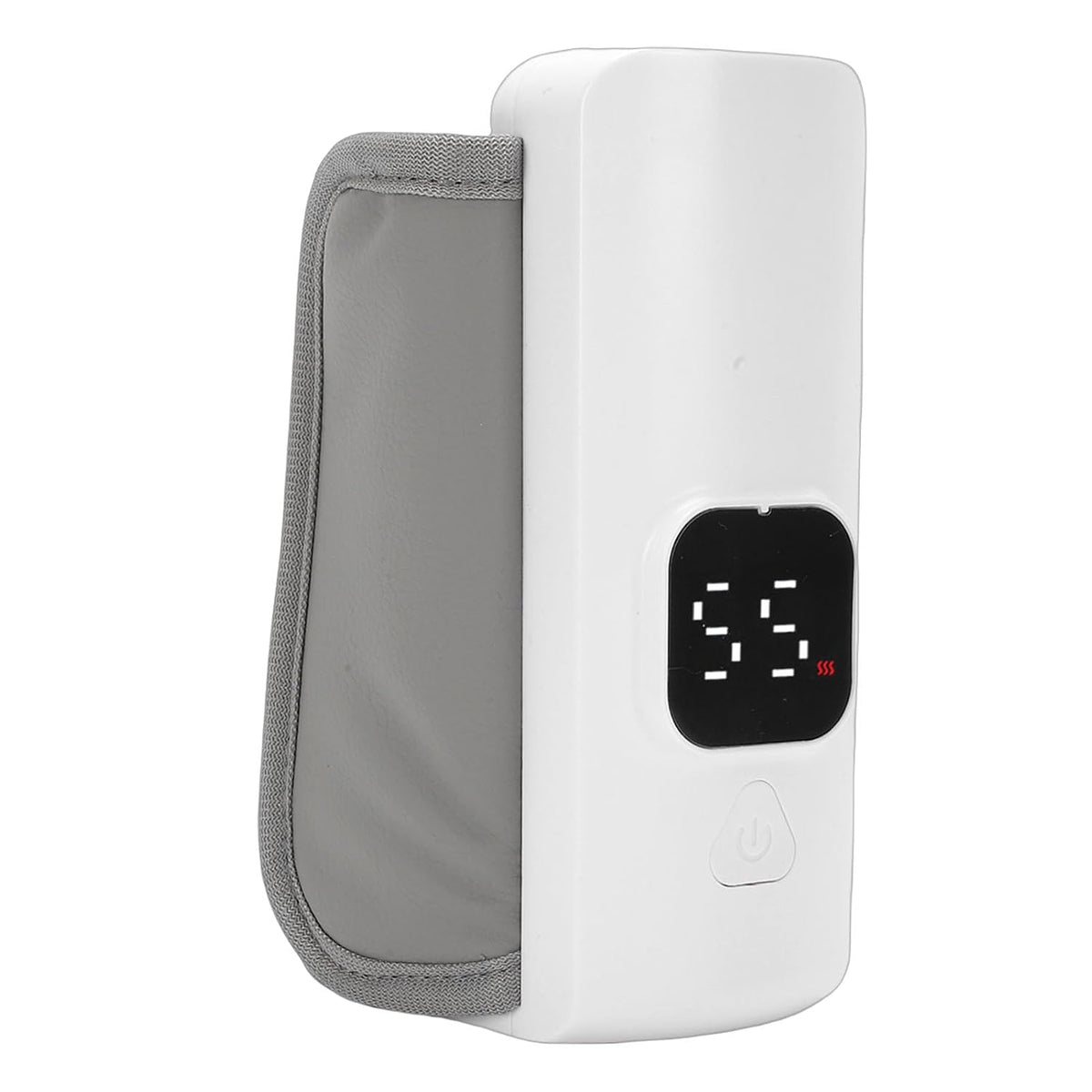 Portable Milk Warmer, Plastic Baby Bottle Heater Bag with 2000mAh Rechargeable Battery, USB Charging, Built in Heating for Travel Feeding, Baby Care and On the Go Use